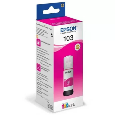 Bouteille Encre Epson 103 Magenta Originale - Maroc