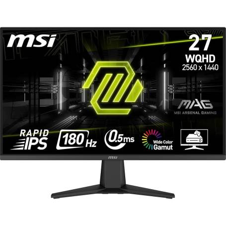 Moniteur MSI MAG 275QF 27" Rapid IPS 180Hz 2K