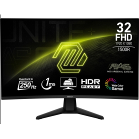 MONITEUR MSI MAG 32C6X 32" 250Hz Curved