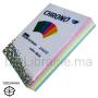 RAMETTE 100 CHEMISES CARTONNÉES 240 GRAMMES MULTI-COULEURS 24*32 CM (12-10-CH-SIM-DOS-240-A4)