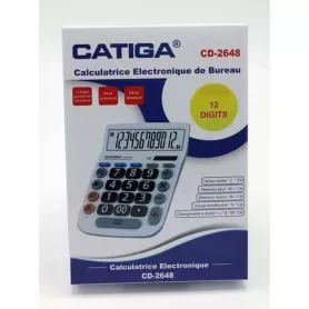 Calculatrice Catiga 12 Chiffres CD2648 - Maroc