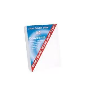 Fiche Bristol A4 240g Memory - Maroc
