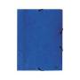 CHEMISE A RABAT CARTE LUSTREE 4/10 24X32 SICLA BLEU (12-2-CH.AR.CL.A4-CL.4/10 è)