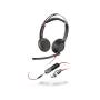 Micro-casque POLY Blackwire 5220 stéréo USB-C + connexion 3,5 mm + adaptateur USB-C/A (8X231AA)