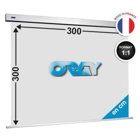 Écran Projection Motorisé ORAY Square Pro 300x300 - Maroc