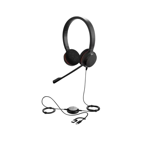 Jabra Evolve 20 USB-C/A MS Stereo - Maroc
