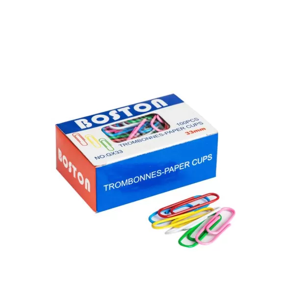 Trombones Boston Plastifiés 33mm - Maroc