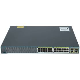 Switch Cisco 2960  24 Port PoE  refurbished (WS-C2960-24PC-L)